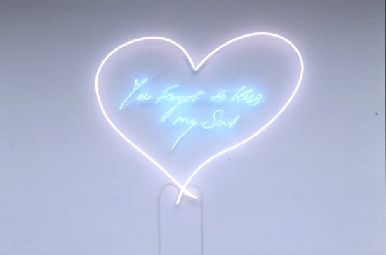 You Forgot To Kiss My Soul, by Tracy Emin (2002)