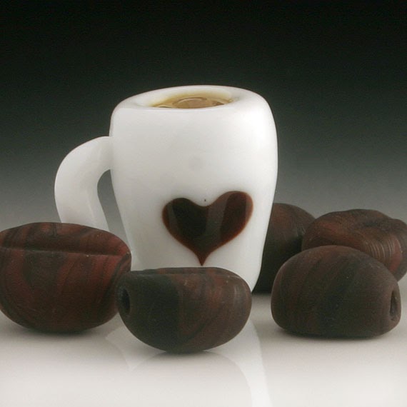 The Bead Blog Coffee Beads