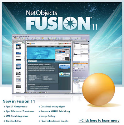 NetObjects Fusion - Go from concept to live site quickly and easily and with NO html coding
