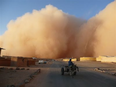 Miercoles 10 de marzo Tormenta+arena