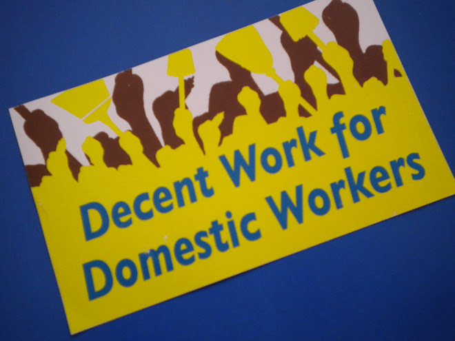 Decent work for domestic workers!