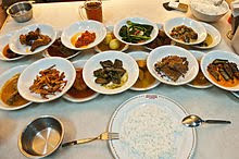 Padang Minangkabau cuisine Nasi Kapau