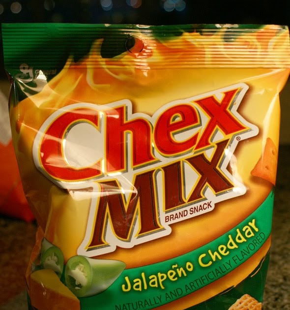 Snack Overload! Chex Mix Jalapeno Cheddar Flavor!