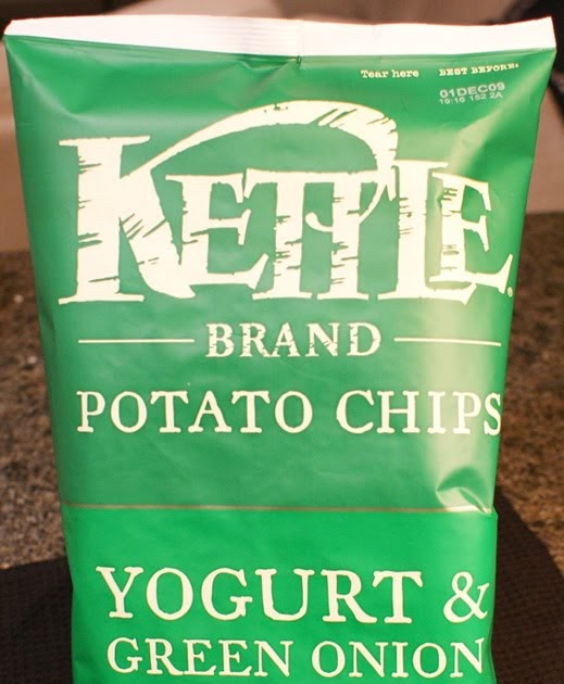 Snack Overload! Kettle Brand Potato Chips Yogurt & Green Onion!