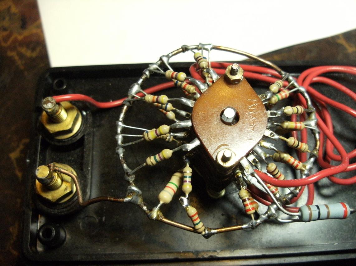 populate all the resistors Resistor Substitution Box