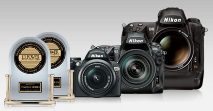 Nikon Digital single reflex lens (DSLR)cameras