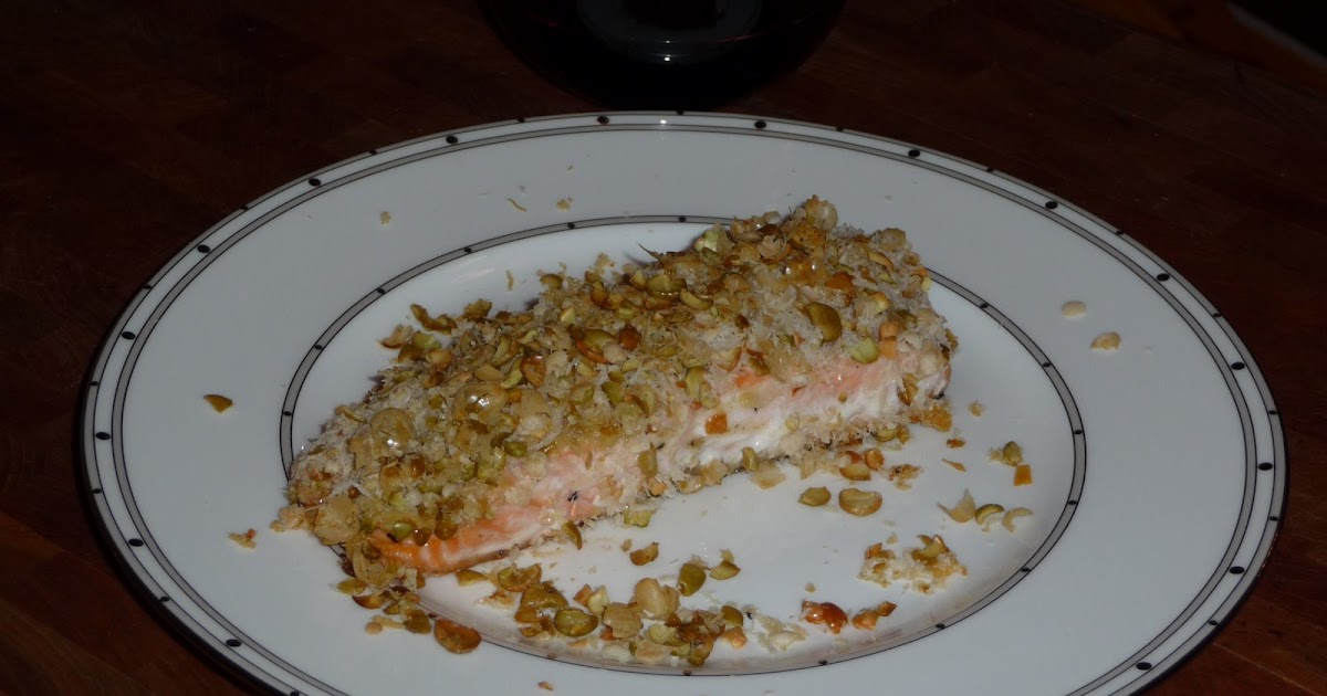 The Meat and Potatoes Foodie Wasabi PeaCrusted Salmon