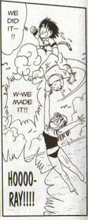 I post manga panels and stuff - Dragon Ball Z by Akira Toriyama