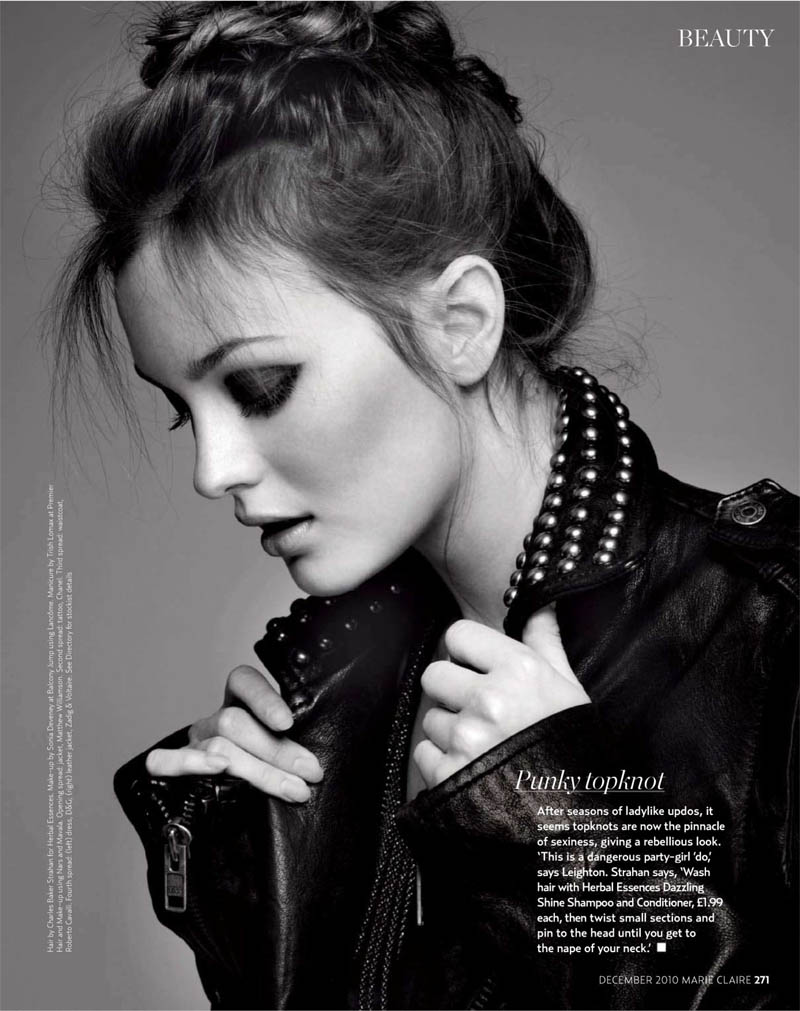 Leighton Meester Hairstyles And Fashion Mode In 2011