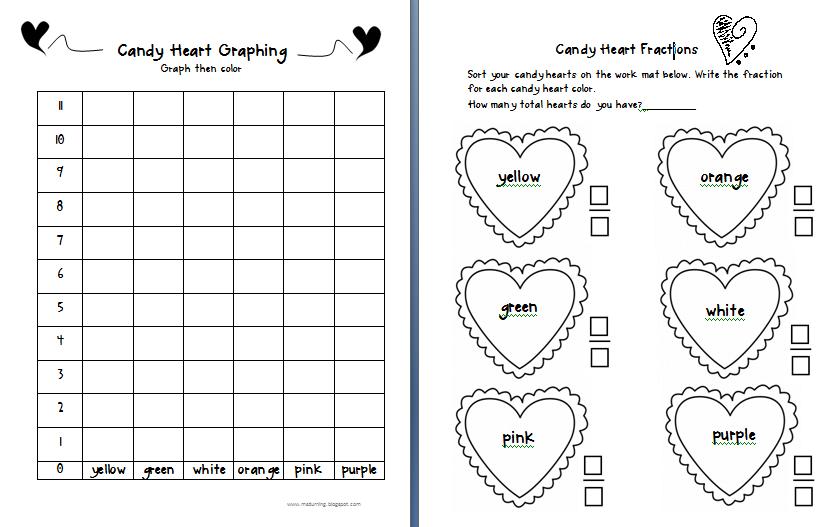 candy heart graph