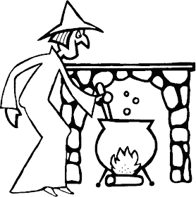 coloring: Halloween coloring pics