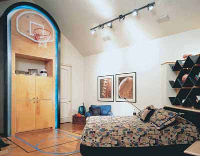 Modern Teen bedroom design