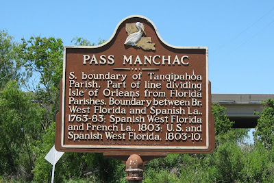 Pass Manchac Historic Roadside Marker