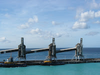 Bridgetown Harbour, starboard side view Bridgetown Harbour, starboard side view
