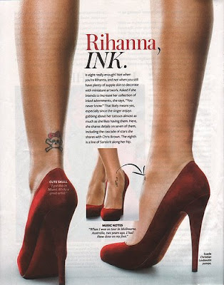 فضيحة ريهــآآنــآآ Rihanna+ankle+tattoo