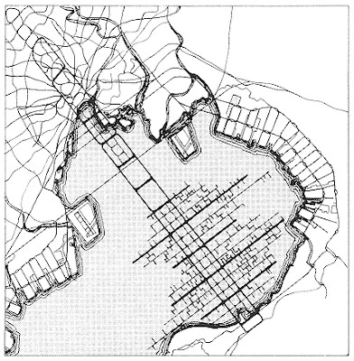 Urban plan Tokyo Japan