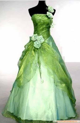 Bryllup (Arthur, Ziga, Melodenia, (Abaddon)) Green+gown3