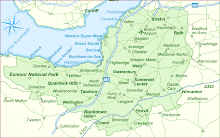 Mapa de la región involucrada
