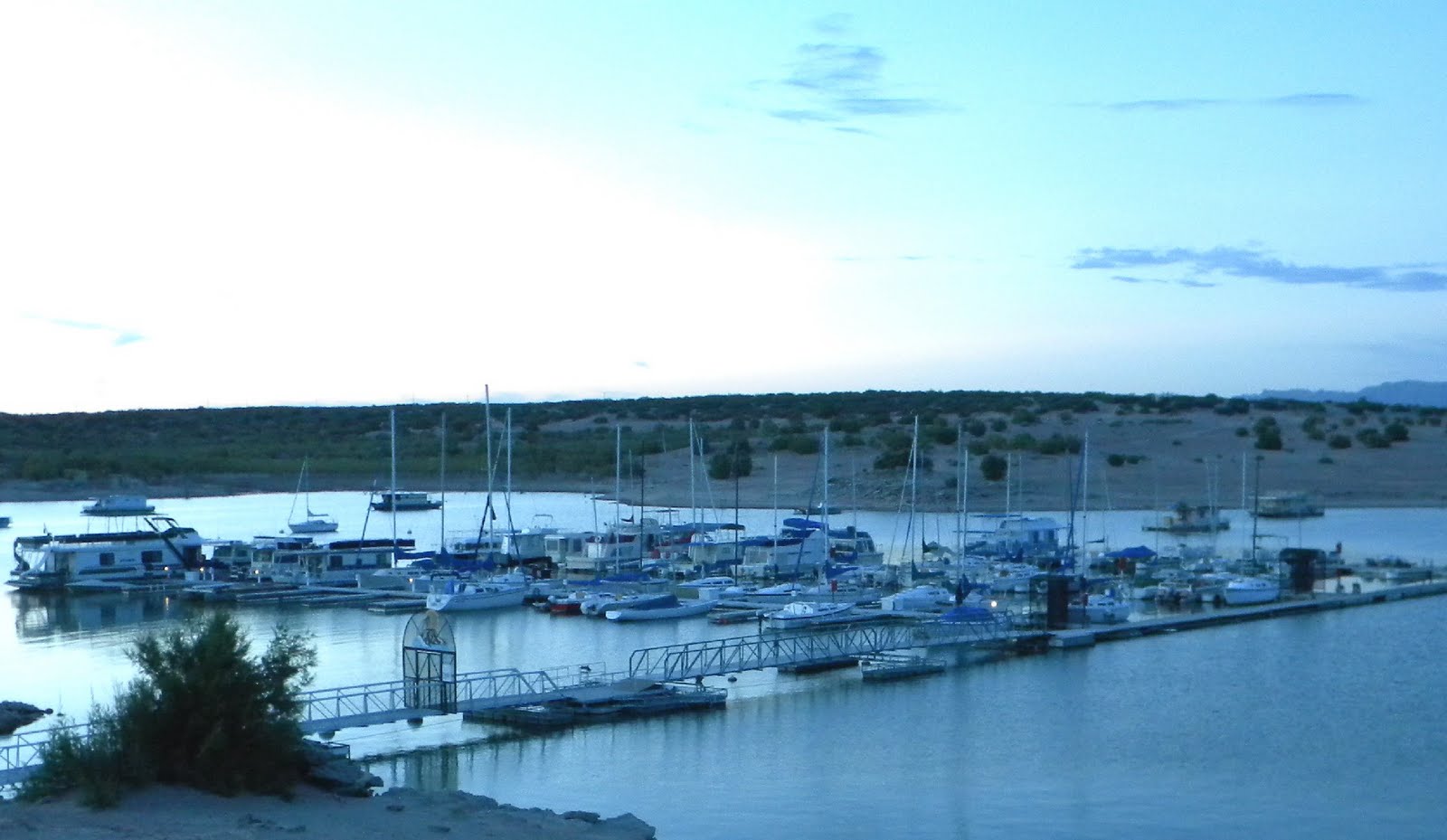 Desert Sea New Mexico and Southwestern Sailing Rock Canyon Boat Ramp and Marina