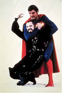 Zod's uniform: dark, or shiny? OR BOTH?!?!
