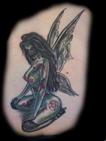 Fairy tattoo designs are distinguished by one peculiarity from every other