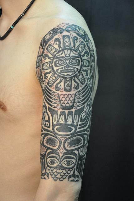 Morra Loca 日本刺青とnative American Tattoo