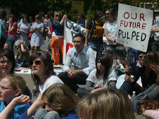 Students in Launceston gather for Pulp Mill