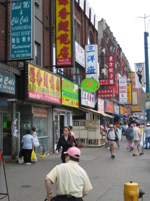 Chinatown in Toronto