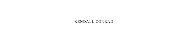 Kendall Conrad | Blog