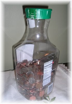 I had blogged about this change jar on my old blog and how my Gram had them