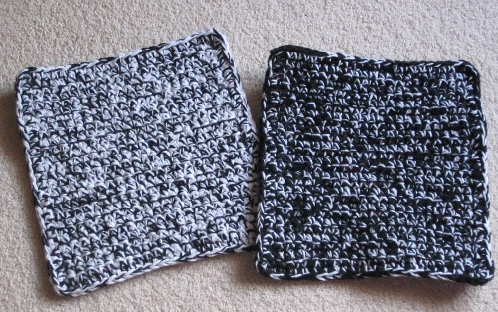 For His Glory Handiwork: Pot Holder/Hot Pad - Free Crochet ...
