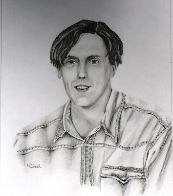 arnold. “Eric Arnold” is an original, signed graphite work by artist Michael Arnold. Eric is my youngest brother.