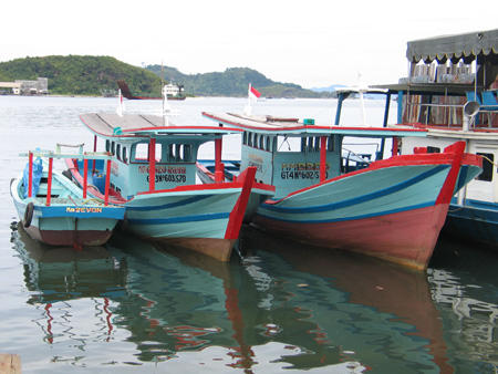 Raya Island,  coral reefs, Shallow Water, lagoon