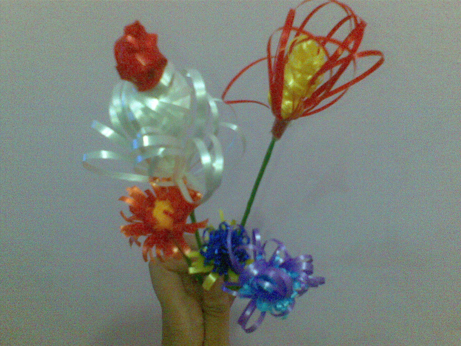 Belajar Bisnis Membuat bunga dari pita jepang