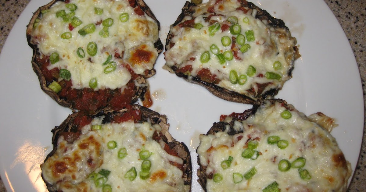 Hundred Healthy Dinners Portobello Mexican Pizzas