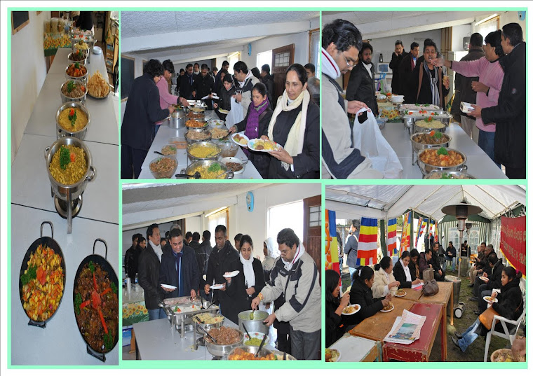AN ALMSGIVING CEREMONY
