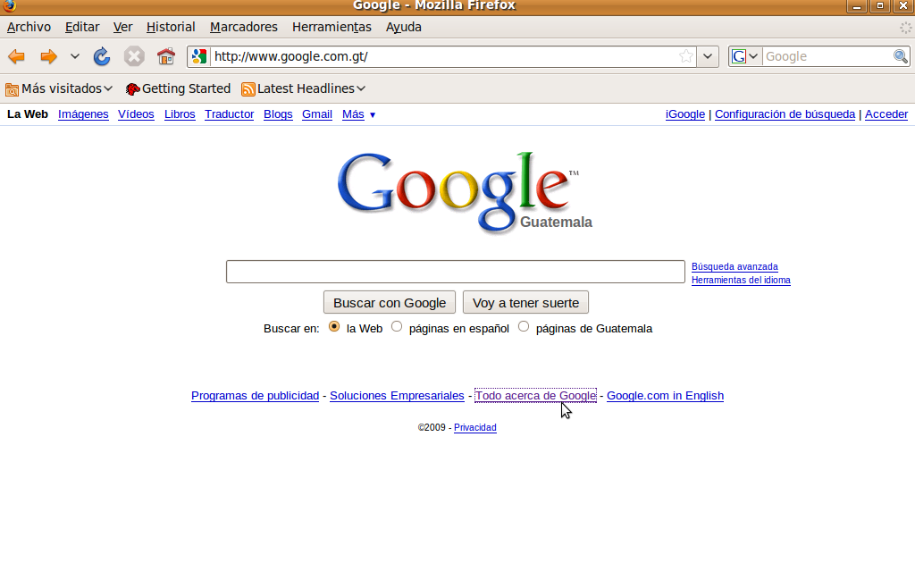 DAR DE ALTA URL dar de alta url: