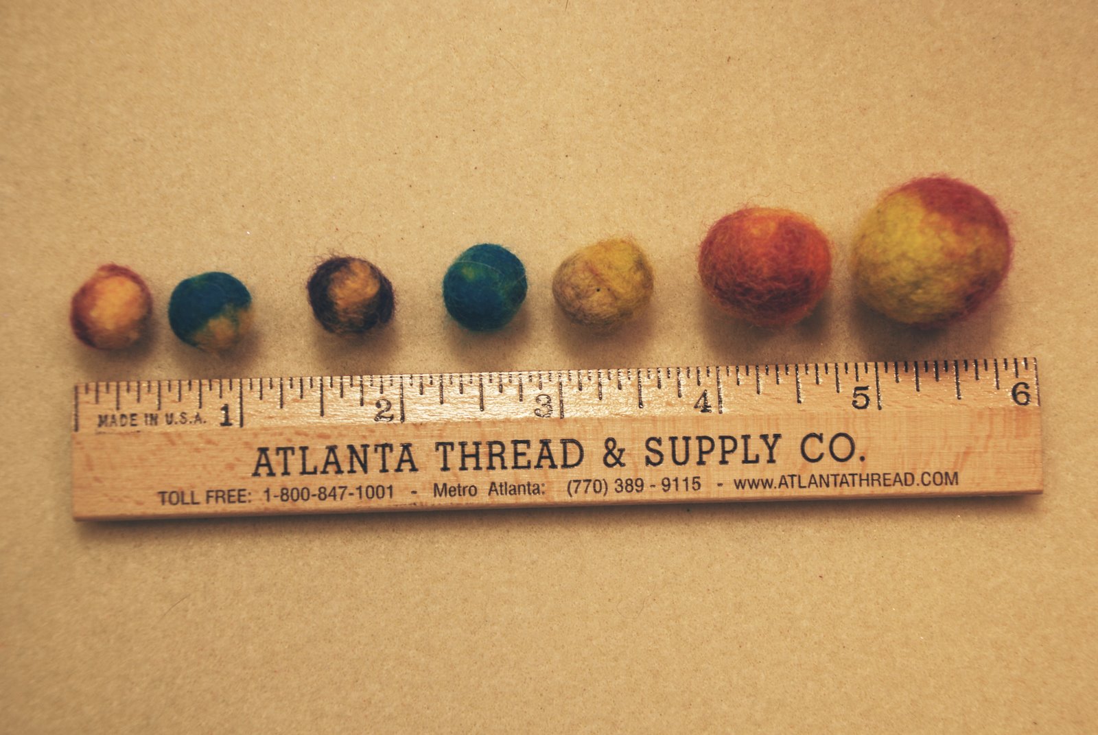 Making Felted Wool Beads