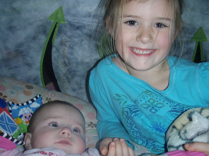 Madisyn and little sister Kahlan