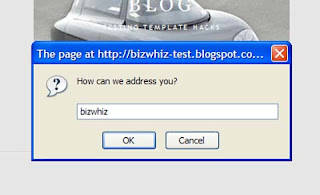 Alert Message and Dialog Box