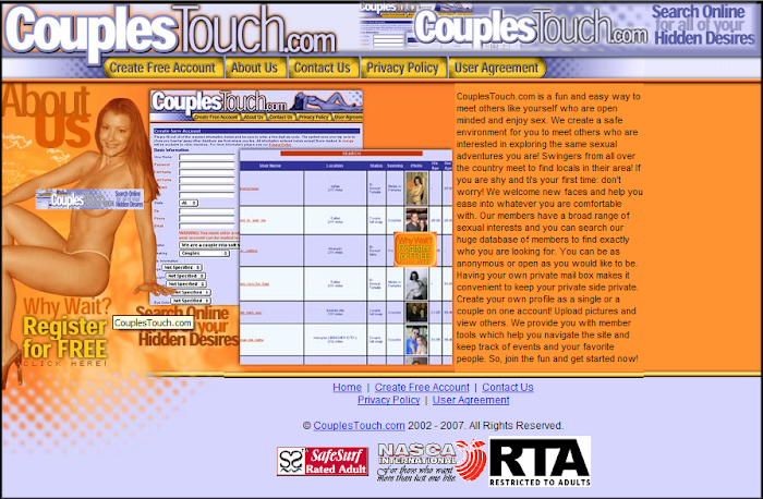 Swingers and SexxyCouples in Texas Prefer CouplesTouch.com