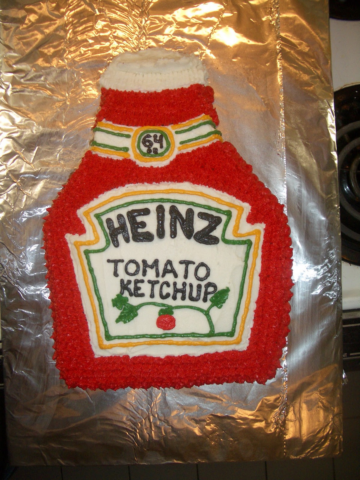 Baby Cakes Heinz Ketchup Bottle