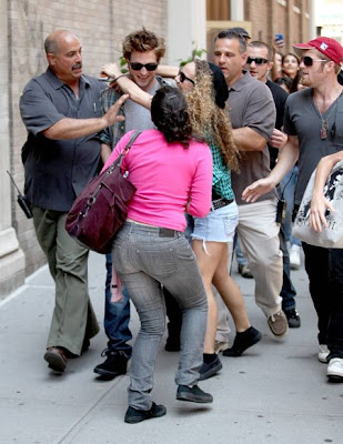 Robert Pattinson Hit by Cab! robert pattinson family pictures. Robert Pattinson Hit by Cab!