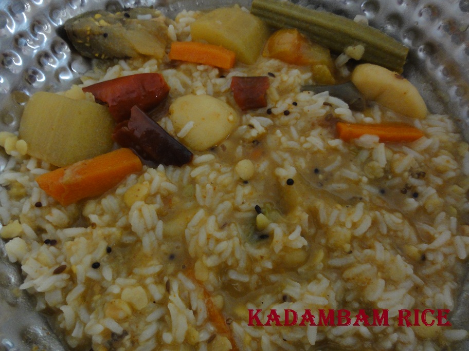 Divya's Cooking Journey Kadambam Annam Kadambam Rice