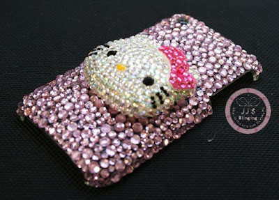 Iphone Phone Covers on Kitty Xl  Hello Kitty Swarovski Crystal Apple Iphone 3g Cover Case