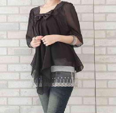 Black Butterfly Top