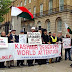 British Kashmiris Protested in 10 Downing Street against Human Rights Violations in Kashmir