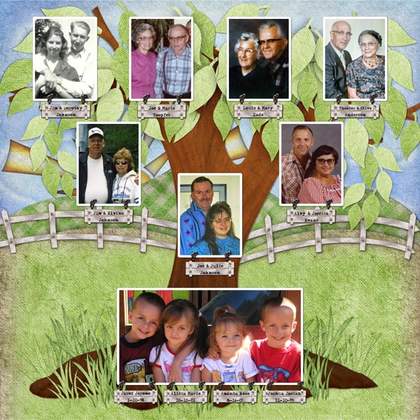 family tree template with pictures. free family tree template