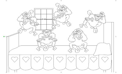 ::Escuela Arlene Fern :: Sala 18 Meses y 2 Años::: Color this five