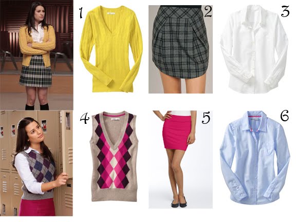 rachel berry outfits